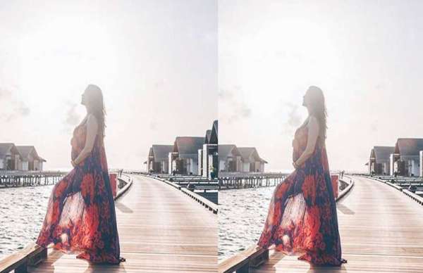 neha dhupia new photoshoot with baby bump