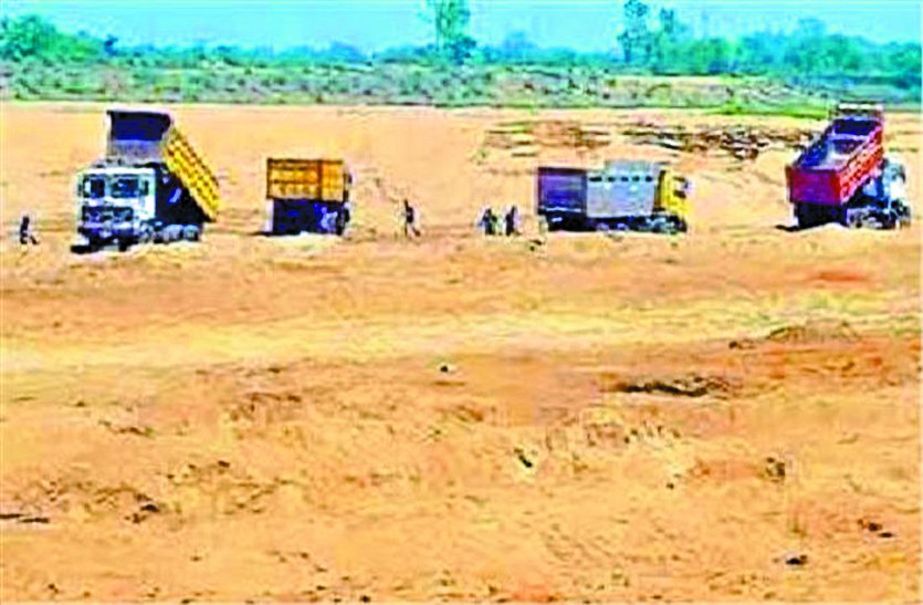 sand and stone mining in gwalior