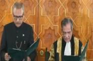 arif alvi sworn in