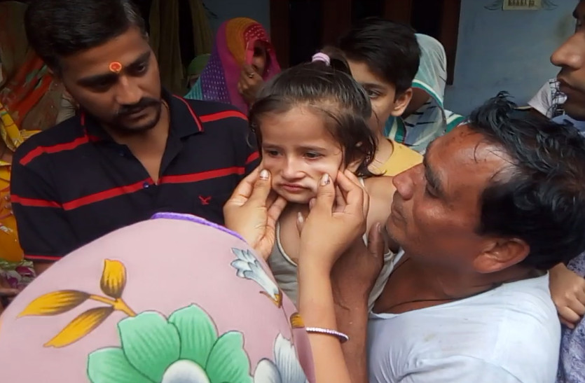 4 years old missing girl found in home in Dausa