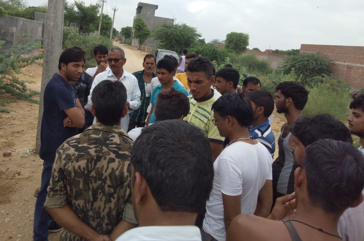 Negligence : Electric wire dropped in ward