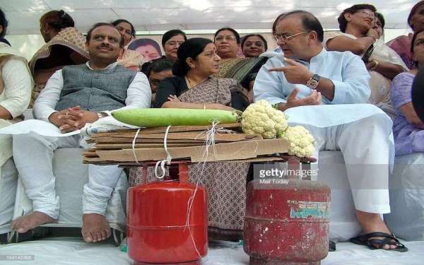 BJP Protest Against Congress