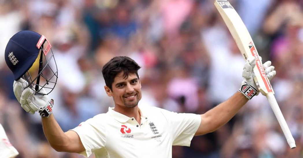 Read about cricketer Alastair cook's test match record