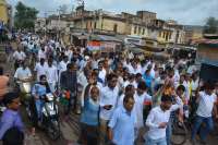 Congress Bharat Bandh Virodh March In Alwar