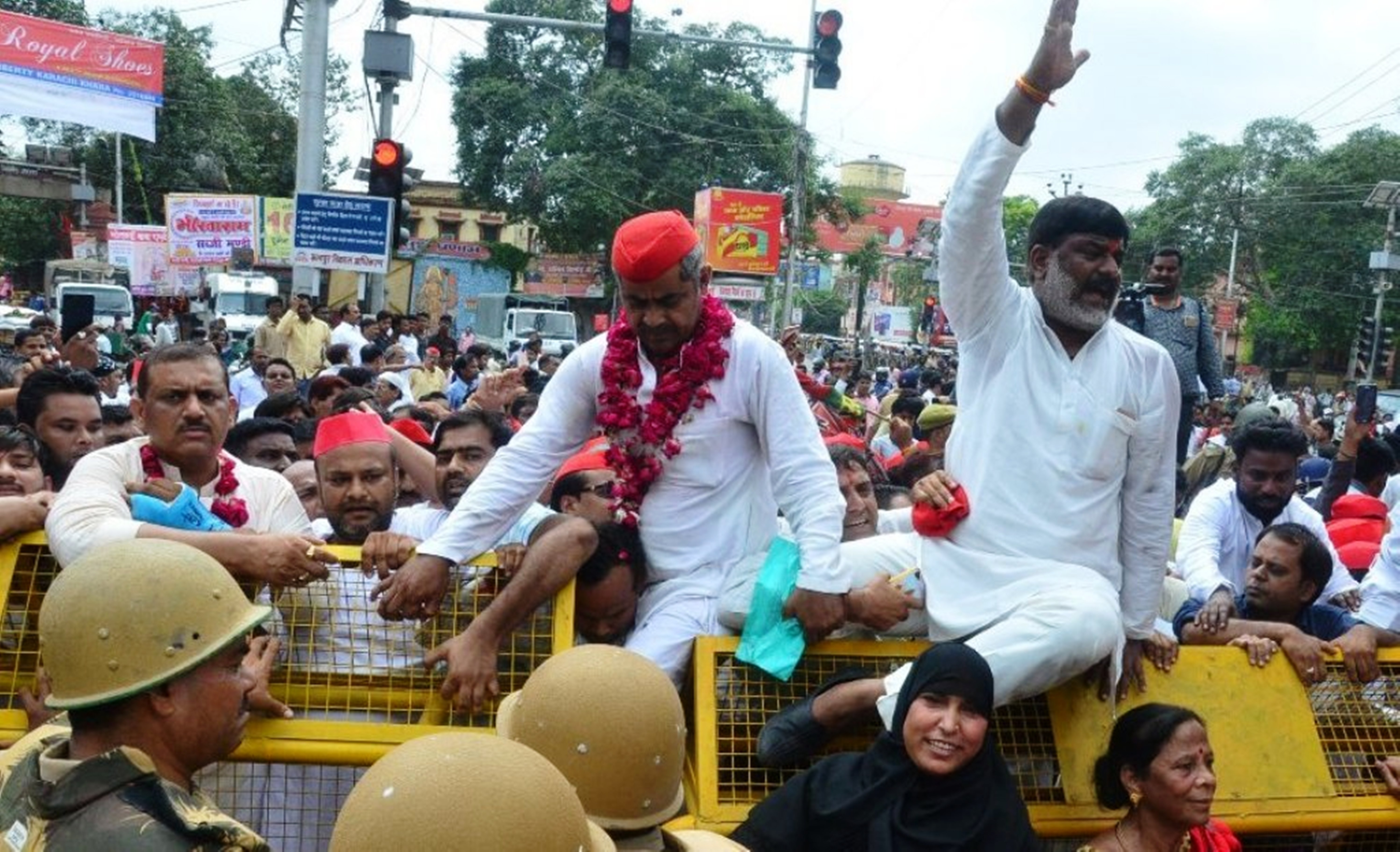 samajwadi Party bharat bandh protest in kanpur hindi news