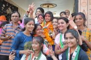 First time in the girls' college, the NSUI won