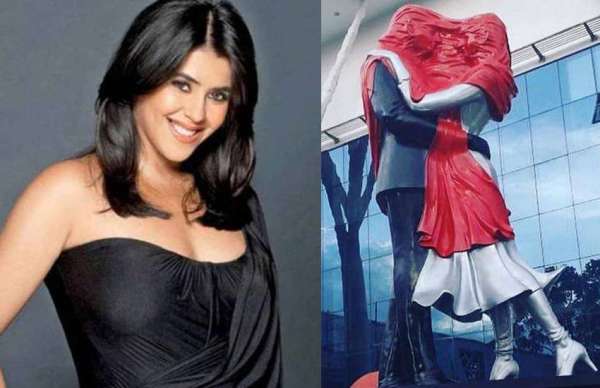 kasauti zindagi ki 2 ekta kapoor anurag and prerna big statue