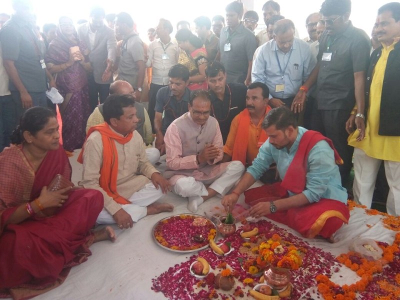 mp cm shivraj shing janaasiward yatra in multai