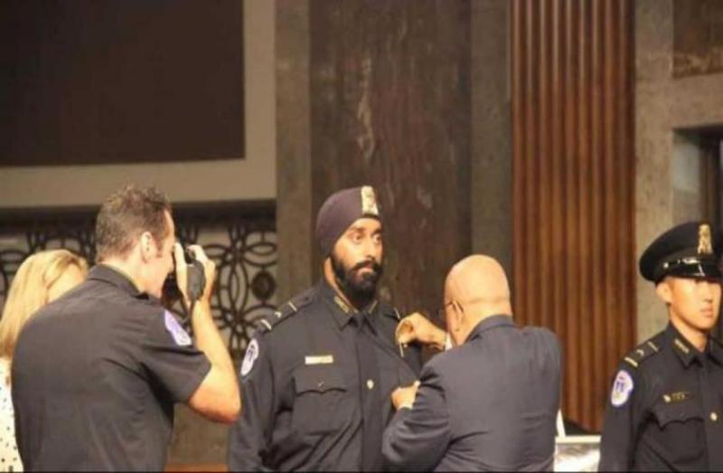 anshdeep singh bhatia inducted as security for donald trump