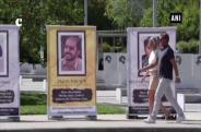 posters outside un