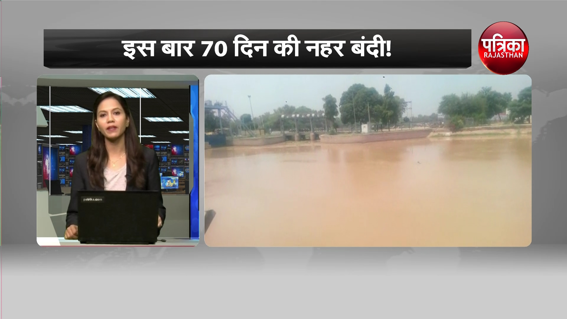 इस बार 70 दिन की नहर बंदी ! इंदिरा गांधी नहरी क्षेत्र के 10 जिलों में जलापूर्ति प्रभावित होना तय