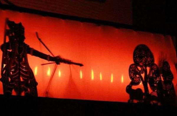 Shadow Puppet Show Presented by Artists of Kerala in Aishwarya college