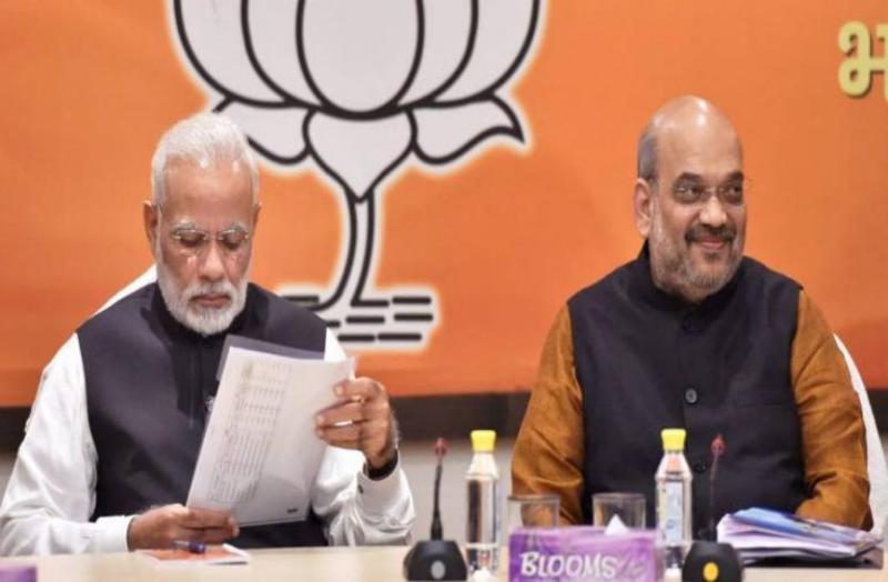 amit shah and pm modi