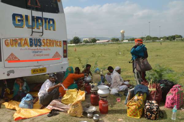 The atmosphere of mini Urs in the kayad vishram sthali ajmer