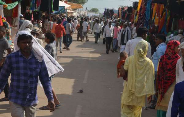The atmosphere of mini Urs in the kayad vishram sthali ajmer