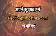 Assembly election 2018 Please mail us at electionin.patrika.com
