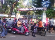 Central school locked by principal