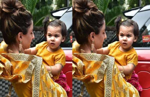 inaaya ganpati celebrations new pics goes viral