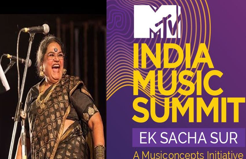 usha uthup ready to burn the stage of India Music Summit 2018