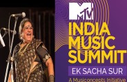 usha uthup ready to burn the stage of India Music Summit 2018