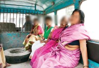 Women arrested by police