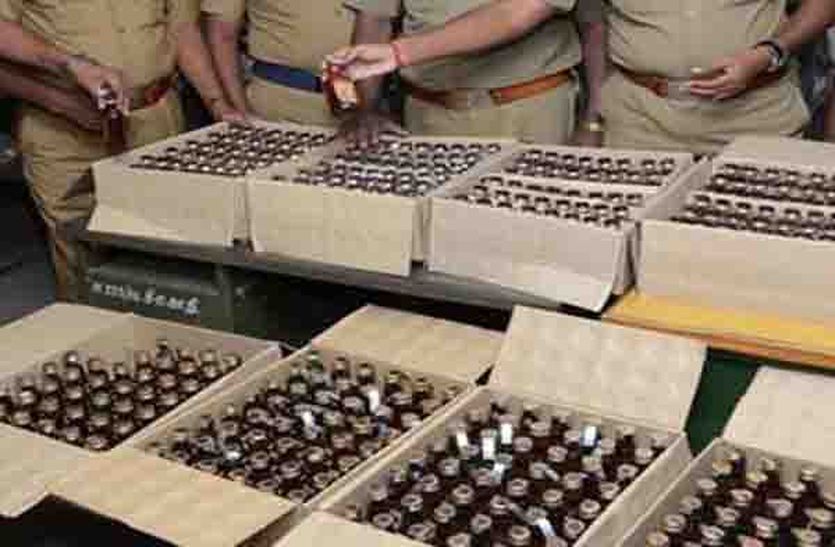Illegal alcohol factory in Pali district