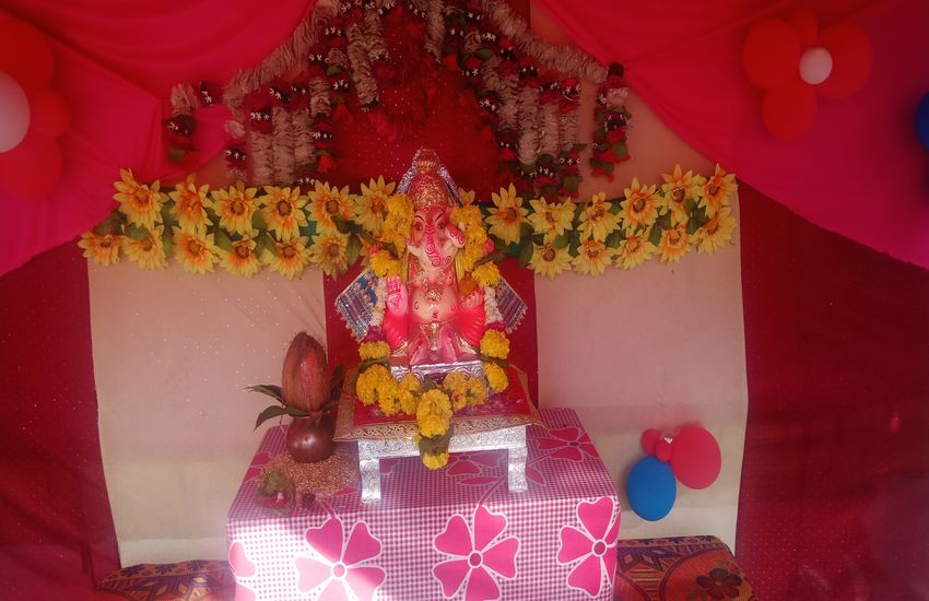 Ganesh Utsav In Apex Colony