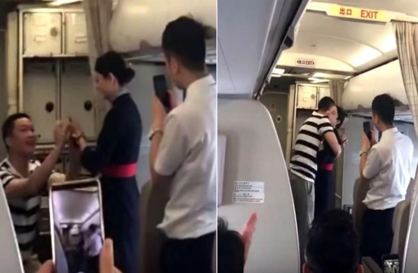 Flight Attendant fired for Accepting Marriage Proposal in air