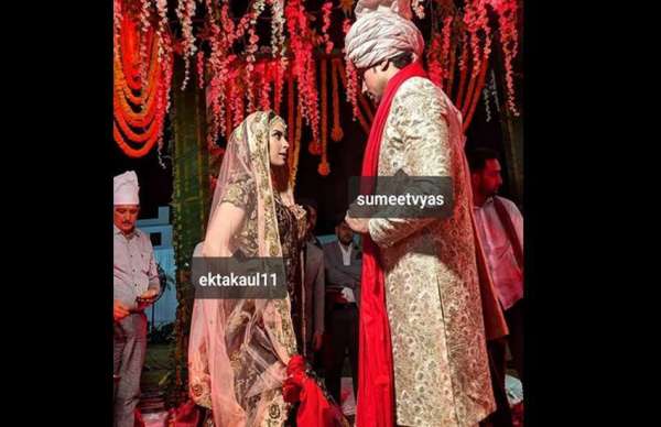 sumeet vyas and ekta kaul full wedding album photos