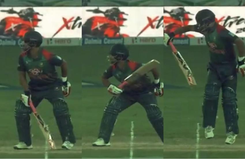 Asia cup : Tamim Iqbal bat with broken hands won both match and heart