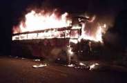 Private bus fireg bundi ghatana