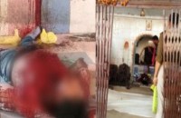 to please goddess this man gave self sacrifice