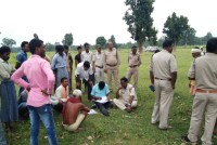 Forest and police team on the spot