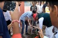 Cleanliness campaign on Prime Minister Narendra Modi's birthda