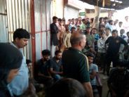 Attempts to enter army's firing range