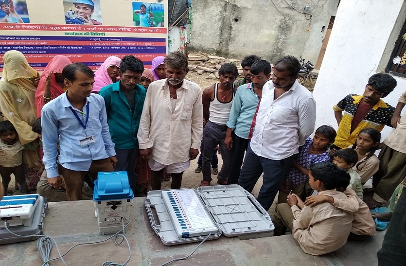 VVPet machine EVM Election Commission India Voter Awareness Campaign