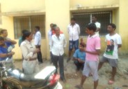 Relative talk with police