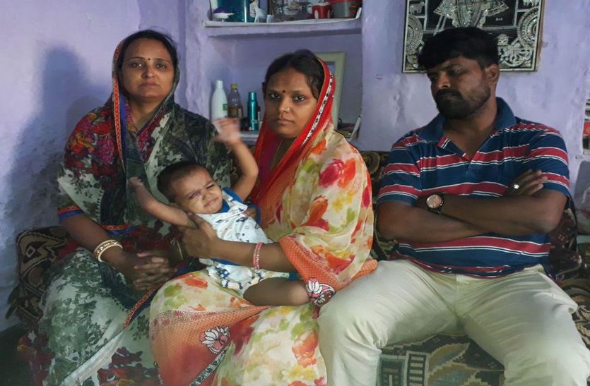 एक साल की मासूम को जानलेवा बीमारी, इलाज को चाहिए भामाशाहों की मदद