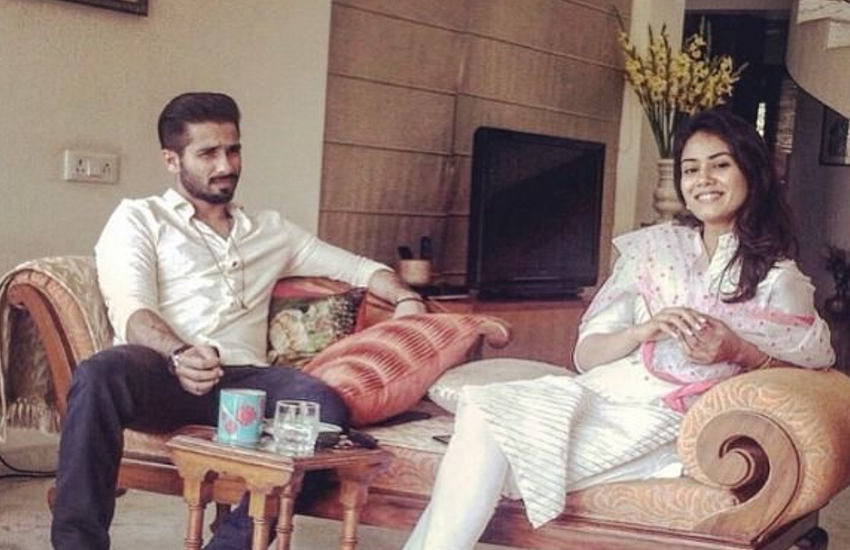 shahid kapoor and mira rajput first photo after baby boy born