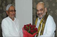 nitish kumar and amit shah
