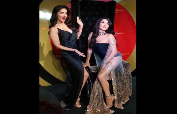 sunny leone wax statue in delhi madame tussauds