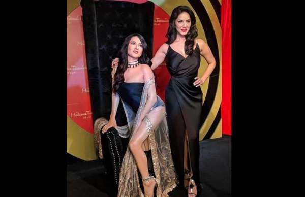 sunny leone wax statue in delhi madame tussauds