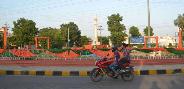Cm Raje In Alwar Photos Of Decorated Alwar City before cm raje's yatra