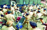 bilaspur lathi charge case