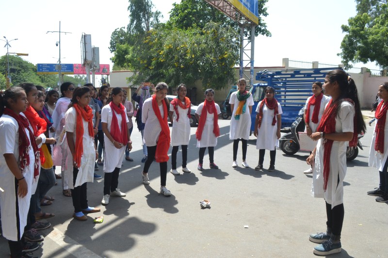 Movement against spitting