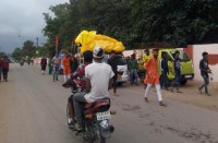 Video Gallery : डीजे की धुन में थिरकते हुए श्रद्धालु गणपति जी को दे रहे विदाई