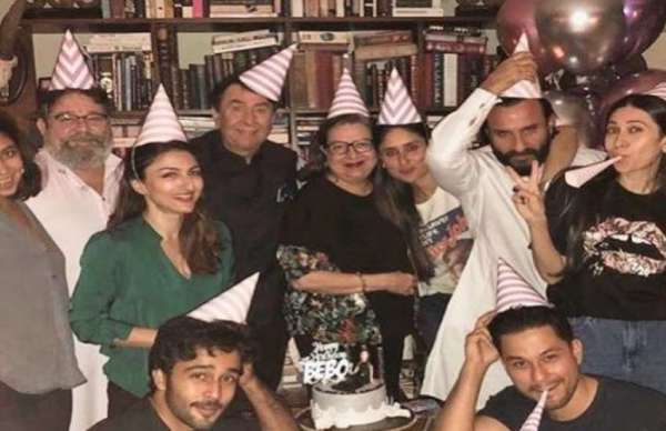 kareena kapoor 38th birthday latest party photos with family
