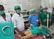 Doctors operate innocent