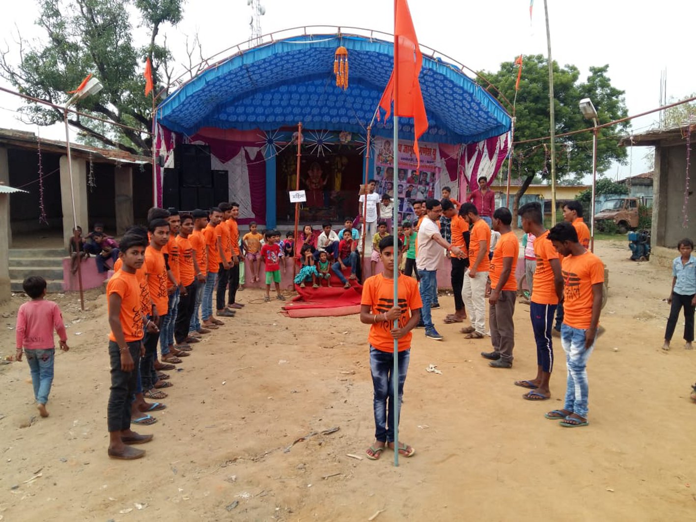 Samarasata rally in Ganesh festival, message of Vaasudev Kutumbakam