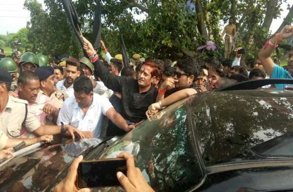 Congress protest against PM